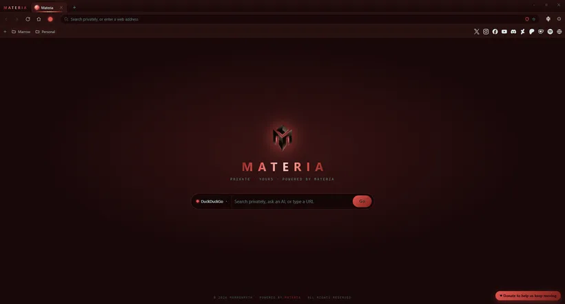 Crimson theme